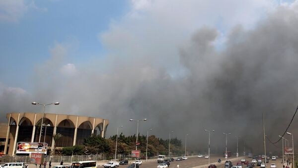 開羅會展中心發生火災，造成19人受傷 - 俄羅斯衛星通訊社