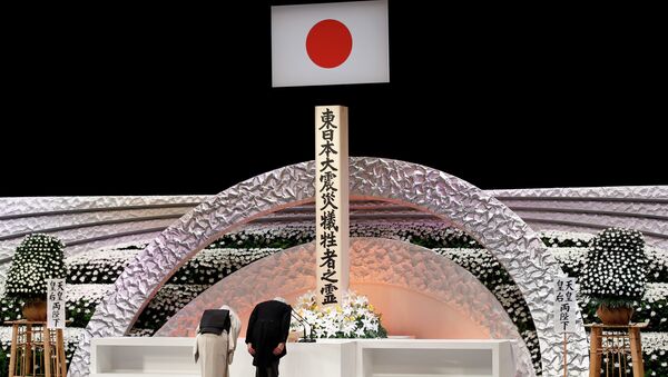 日本举行2011年地震海啸遇难者纪念活动 - 俄罗斯卫星通讯社