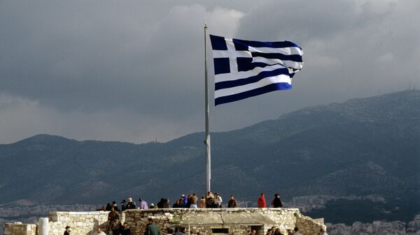 希腊国旗 - 俄罗斯卫星通讯社