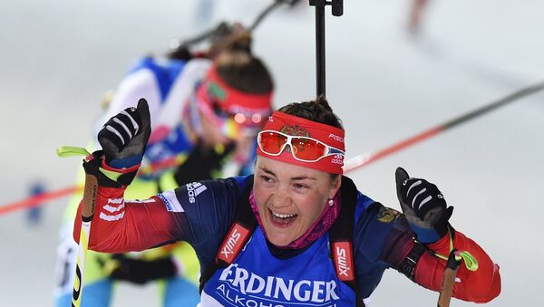 俄羅斯選手在芬蘭冬季兩項世錦賽上獲得金牌 - 俄羅斯衛星通訊社