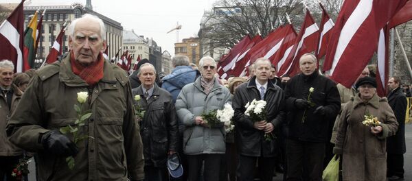 拉脫維亞反法西斯者希望武裝黨衛隊前成員遊行規模不再擴大 拉脫維亞反法西斯者希望武裝黨衛隊前成員遊行規模不再擴大 - 俄羅斯衛星通訊社