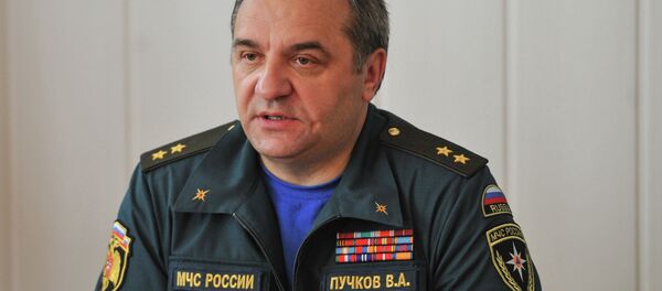 俄羅斯緊急情況部部長弗拉基米爾•普奇科夫 - 俄羅斯衛星通訊社