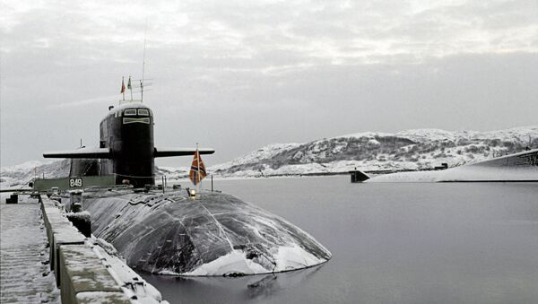 Submarine of Russia's Northern Fleet - 俄罗斯卫星通讯社