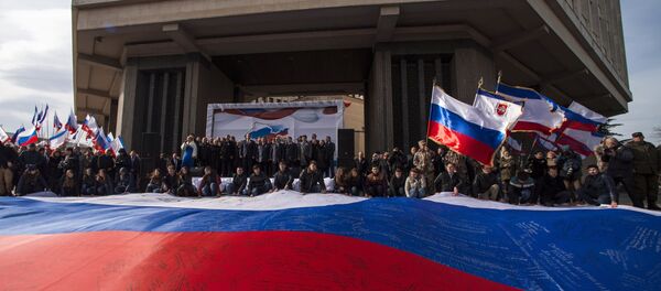 普京：克里米亚回归俄罗斯过程中未出一点差错 - 俄罗斯卫星通讯社