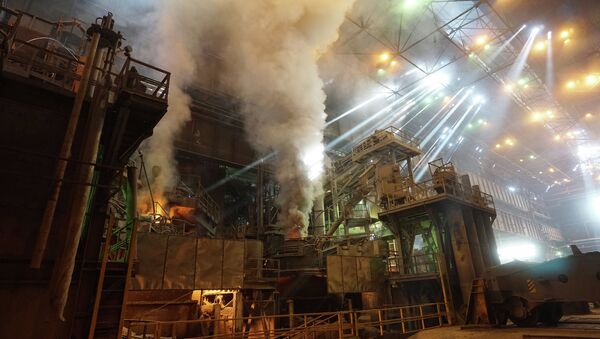 鋼鐵廠 - 俄羅斯衛星通訊社