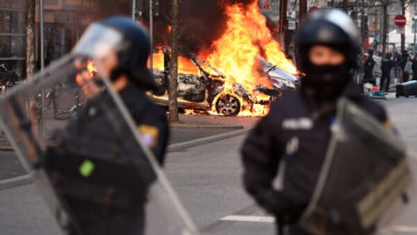 警方擔心在抗議G7領導人的呂貝克會面期間出現騷亂 - 俄羅斯衛星通訊社