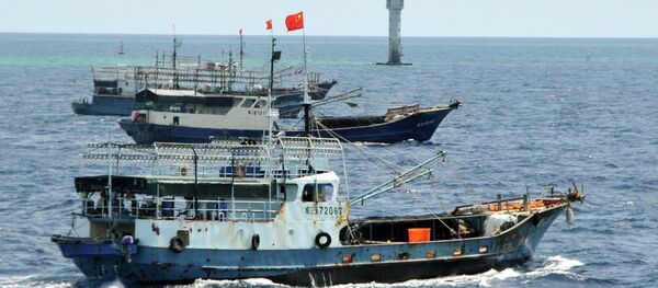 中國呼籲其他第三方國家不要介入中國南海領土爭端 - 俄羅斯衛星通訊社