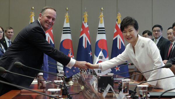 韓國和新西蘭簽署自由貿易協定 - 俄羅斯衛星通訊社