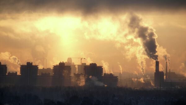 全球年均大氣層二氧化碳濃度首次達到400ppm - 俄羅斯衛星通訊社