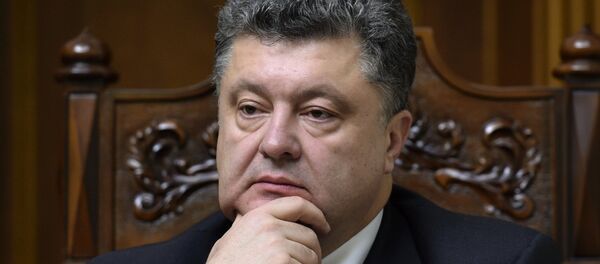 波罗申科声明，州长无权拥有军队 - 俄罗斯卫星通讯社