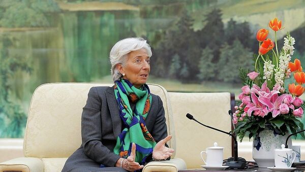 IMF总裁：中国经济可避免“硬着陆” - 俄罗斯卫星通讯社