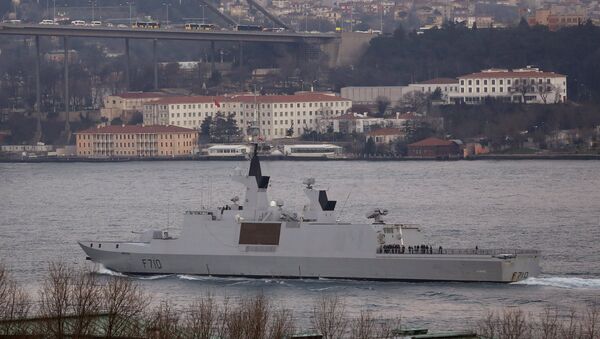 法國海軍護衛艦進入黑海並向北前進 - 俄羅斯衛星通訊社