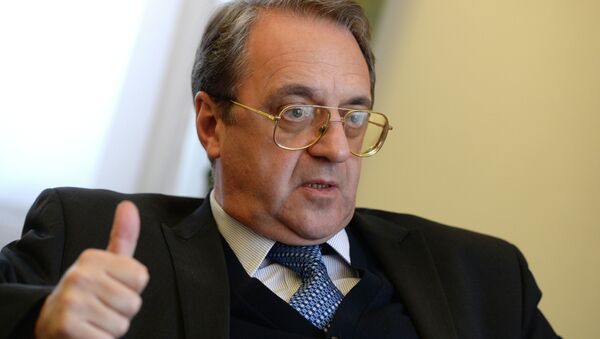 Russian Deputy Foreign Minister and Special Presidential Representative for the Middle East Mikhail Bogdanov - 俄羅斯衛星通訊社