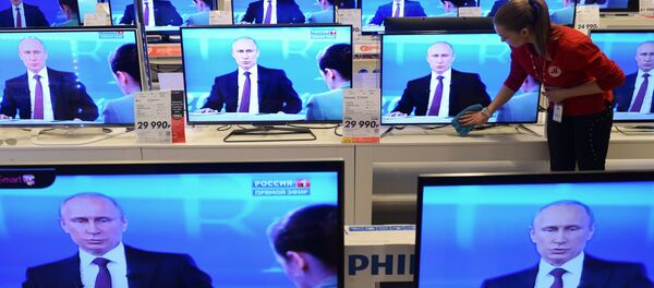 民调：52%的俄罗斯人通过电视获取新闻 32%通过互联网 - 俄罗斯卫星通讯社