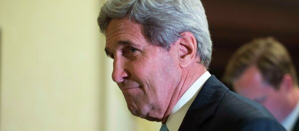 美國國務卿約翰•克里 - 俄羅斯衛星通訊社