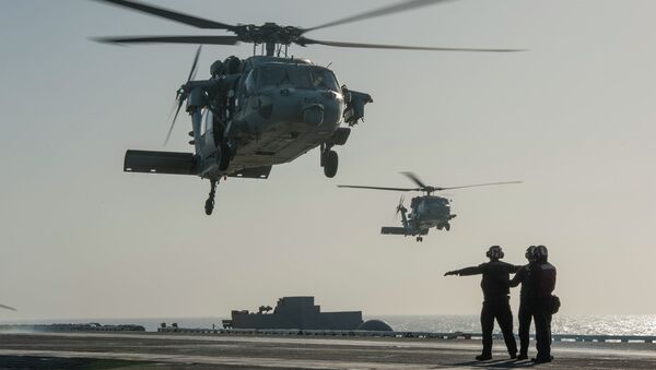 電視台：伊朗軍機險些在波斯灣與美直升機相撞 - 俄羅斯衛星通訊社