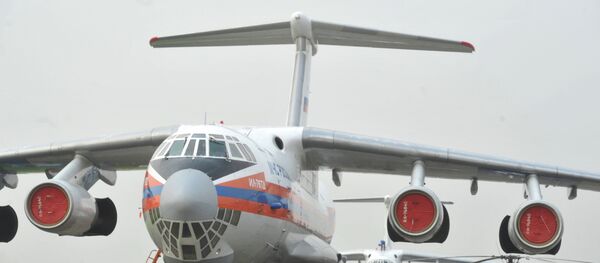 Спецборт МЧС России доставил медицинские препараты и средства индивидуальной защиты в Китай - 俄羅斯衛星通訊社