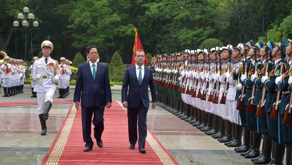 俄總理簽署歐亞經濟聯盟與越南自貿區協議 - 俄羅斯衛星通訊社