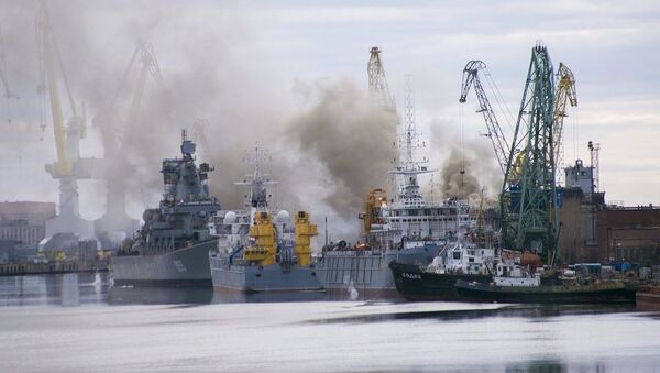 俄联合造船集团：“奥廖尔”号潜艇将以淹没来灭火 - 俄罗斯卫星通讯社