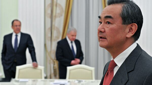 中国外长：俄中关系迎来战略伙伴的新阶段 - 俄罗斯卫星通讯社