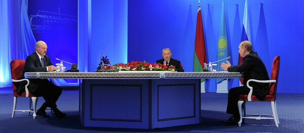 普京:俄仍然看到理顺欧亚经济联盟和欧盟一体化进程的前景 普京:俄仍然看到理顺欧亚经济联盟和欧盟一体化进程的前景 - 俄罗斯卫星通讯社