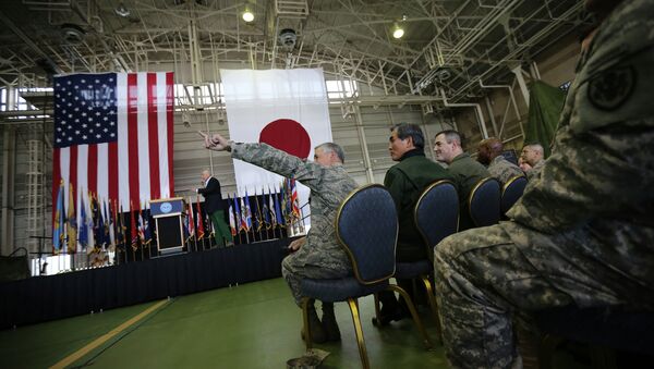 US military personnel / Japan - 俄罗斯卫星通讯社