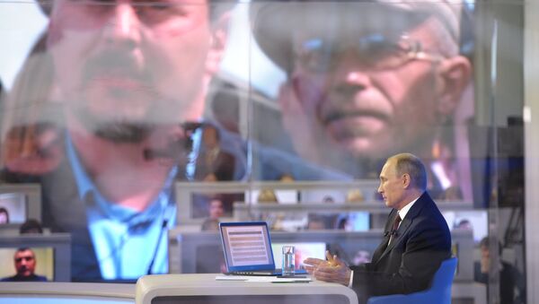 普京4月16日將與俄羅斯民眾舉行“直播連線” - 俄羅斯衛星通訊社
