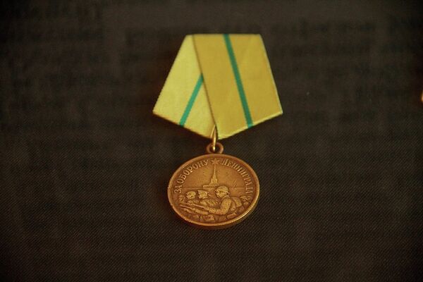 列寧格勒保衛戰獎章 - 俄羅斯衛星通訊社
