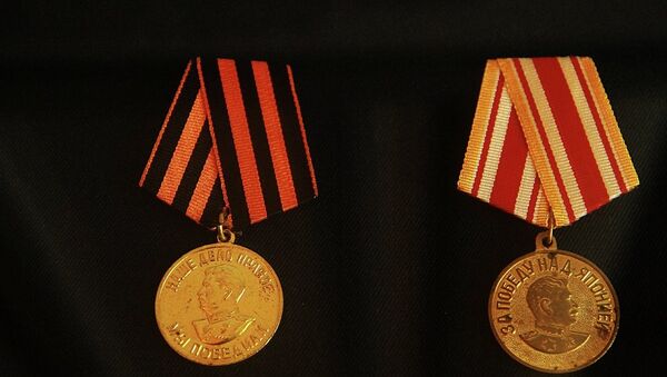一名衛國戰爭與蘇日戰爭老兵獲授“遲到”70年的獎章 - 俄羅斯衛星通訊社