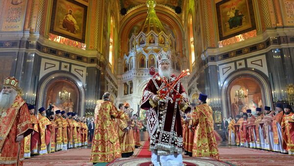 俄总统普京祝贺东正教徒复活节快乐 - 俄罗斯卫星通讯社