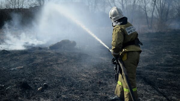 俄緊急情況部長：庫爾乾州大部分自然火災已被控制住 - 俄羅斯衛星通訊社