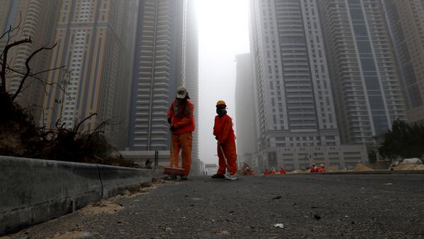 阿聯酋禁止駕駛員向路上亂扔垃圾 阿聯酋禁止駕駛員向路上亂扔垃圾 - 俄羅斯衛星通訊社