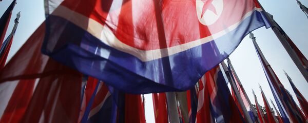 北朝鮮旗 - 俄罗斯卫星通讯社