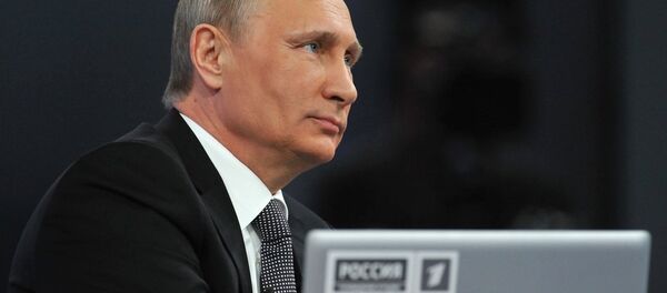 俄聯邦總統弗拉基米爾∙普京“直播連線”節目在線直播 - 俄羅斯衛星通訊社