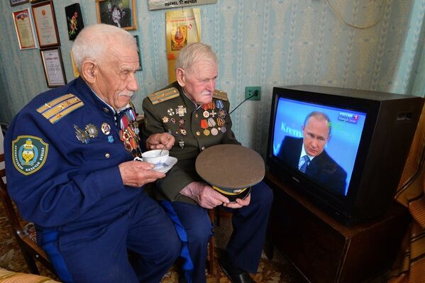 俄聯邦總統弗拉基米爾∙普京“直播連線”節目在線直播 - 俄羅斯衛星通訊社