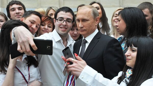 普京: 视自己为人民的一部分 - 俄罗斯卫星通讯社