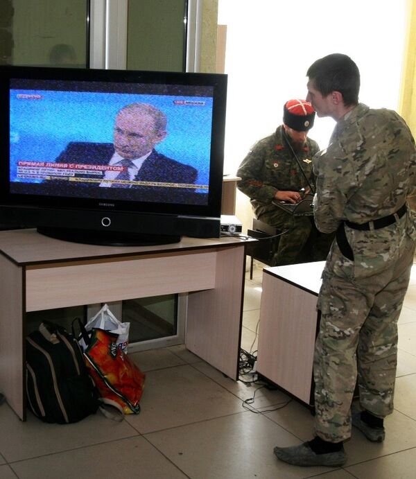 俄联邦总统弗拉基米尔∙普京“直播连线”节目在线直播 - 俄罗斯卫星通讯社