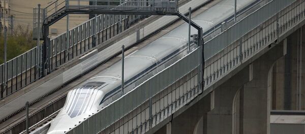 日本磁悬浮列车创世界时速新纪录 日本磁悬浮列车创世界时速新纪录 - 俄罗斯卫星通讯社