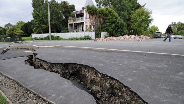 新西蘭南島再發生5.8級地震 - 俄羅斯衛星通訊社