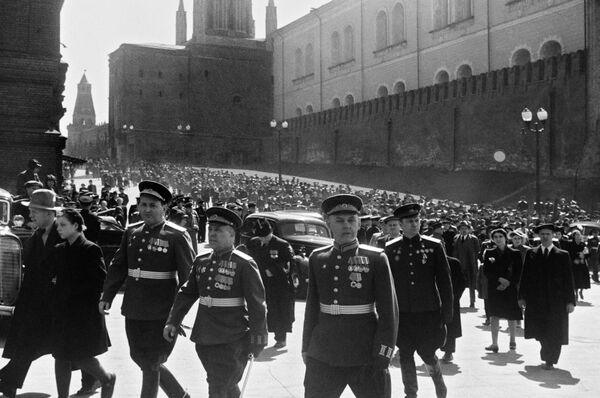 莫斯科 1945年5月9日 - 俄羅斯衛星通訊社