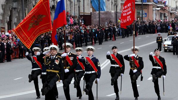 約500名中國公民將參加符拉迪沃斯托克舉行二戰勝利70週年慶祝活動 - 俄羅斯衛星通訊社