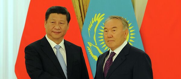 中国国家主席:中方支持“丝绸之路经济带”同哈“光明之路”新经济政策对接 中国国家主席:中方支持“丝绸之路经济带”同哈“光明之路”新经济政策对接 - 俄罗斯卫星通讯社