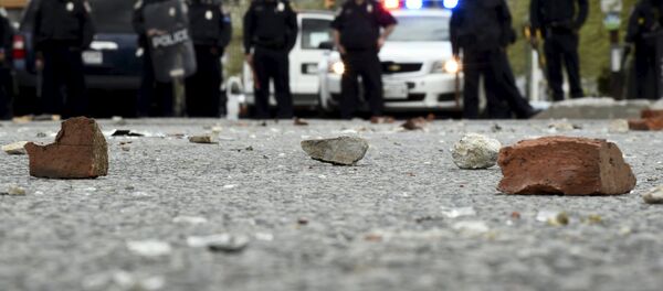 美国夏洛特市骚乱致四名警官受伤 美国夏洛特市骚乱致四名警官受伤 - 俄罗斯卫星通讯社