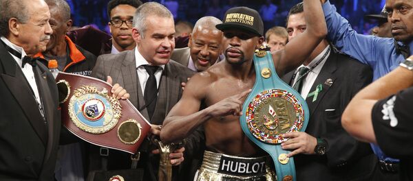 努爾馬戈梅多夫向梅威瑟發出挑戰 - 俄羅斯衛星通訊社