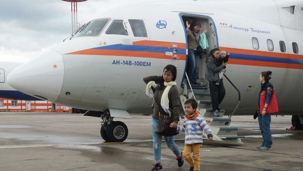 俄緊急安全情況部飛機將俄羅斯公民從尼泊爾接回莫斯科 - 俄羅斯衛星通訊社