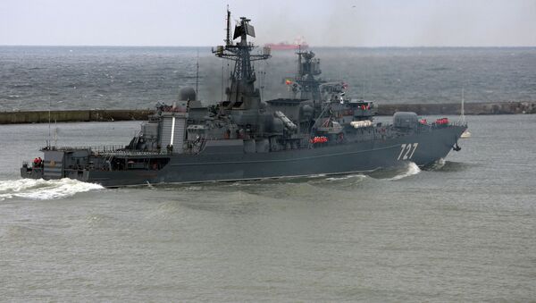 俄中海军演习联合指挥部已设在新罗西斯克基地 - 俄罗斯卫星通讯社