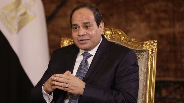 埃及总统阿卜杜勒法塔赫•塞西 - 俄罗斯卫星通讯社