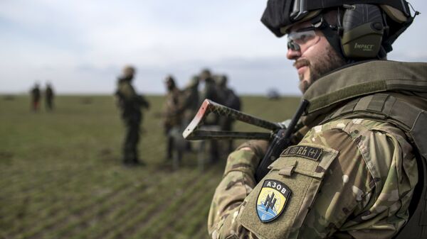 媒體：加拿大曾在烏克蘭捎帶訓練“亞速營”武裝分子 - 俄羅斯衛星通訊社