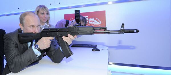 俄升级版卡拉什尼科夫自动步枪5月9日将首次亮相 - 俄罗斯卫星通讯社