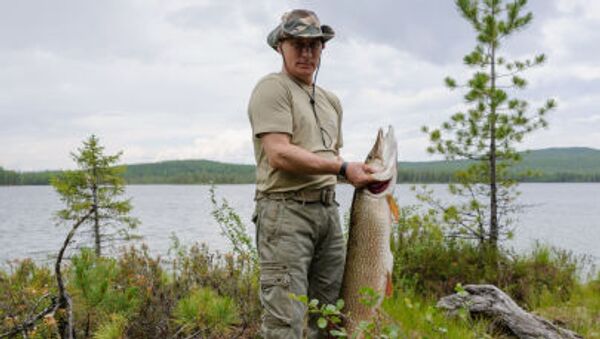 普京成活廣告 用過的漁具銷量翻番 - 俄羅斯衛星通訊社